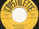 PLAYBOYS on Crystalette —WHATIZIT?— mod r&b tittyshaker instro 45 | LISTEN