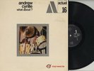 LP Andrew Cyrille - What About? BYG ACTUEL 16 SOLO PERCUSSION -  1969