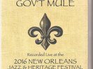 GOV`T MULE Live At The 2016 New Orleans Jazz & Heritage Festival 2CD-R Set Live