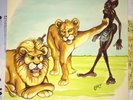 Corky McCoy Original Watercolor Great White Hunter Cartoon Miles Davis Corner