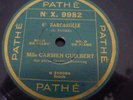 CARMEN GUILBERT / FAURE - DEBUSSY / PATHE X 9982