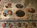 DAVID BOWIE VERY RARE COMPLETE ORIGINAL UK 1984 BIOPIC 5 x PICTURE DISC LP SET