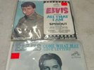 Elvis Presley 45 record picture sleeve promo lot