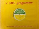 THE BEATLES VERY RARE BBC TRANSMISSION RADIO ACETATE PROMO RECORD