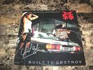 Michael Schenker Group Signed Vinyl LP Record Built To Destroy MSG Scorpions UFO