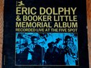 EX Original blue label Mono Prestige LP ERIC DOLPHY 
