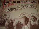 Shirley Collins Adieu To Old England First Press Blue Topic Label Near Mint