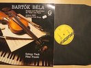SLPX-12318 HUNGAROTON / BARTOK Works for Violin & Piano PAUK FRANKL / 2LP NM