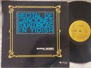 SARAH GORBY - Yiddish Folk Songs ARGENTINA ONLY LP SIGNED