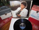 MICHAEL JACKSON Scarce Vinyl Lp THRILLER W/Inner 1982 Epic Shrink Stunning