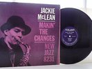 Jackie McLean - Makin' The Changes **US Prestige New Jazz NJLP 8231 RVG**