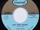 Crossover Soul/Sweet Soul 45 FOUR MINTS They Were Wrong CAPSOUL HEAR