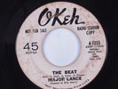 Northern Soul 45 MAJOR LANCE The Beat OKEH promo HEAR
