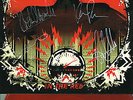CRUCIFIED BARBARA - IN THE RED (DZLP014) LIMITED RED VINYL LP FULLY AUTOGRAPHED