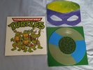 NINJA TURTLES LET'S KICK SHELL LEONARDO BLUE COLOR VINYL 7