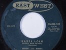 Popcorn Exotica Soul 45 GANIM'S ASIA MINOR Daddy Lolo EAST WEST HEAR