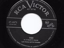 Mod Latin Popcorn 45 LUIS ARCARAZ Tabu/All The Things You Are HEAR RCA Victor