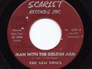 Mod Popcorn Tittyshaker 45 GEM TONES Man With The Golden Arm/Hawaiian War Rock