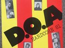 D.O.A - Hardcore 81 LP CANADIAN HC