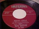 FATS DOMINO 45 RPM IMPERIAL MAROON X5407 HONEY CHILE AND BLUEBERRY HILL VG++