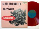 CLYDE McPHATTER w/ BILLY WARD The DOMINOES LP Red VINYL Doowop REPRO  sm939