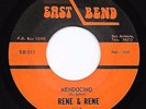 Tex Mex Rock & Roll 45 RENE & RENE Mendocino/Las Cosas Doug Sahm Cover HEAR