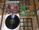 The Beatles Sergeant Pepper 1967 first pressing Parlophone LP with cut-out sheet