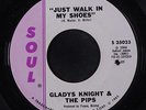 GLADYS KNIGHT & PIPS: Just Walk In My Shoes / Stepping Closer To Your Heart 45