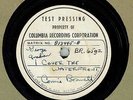 JAZZ 78 : CONNIE BOSWELL COLUMBIA TEST PRESSING FOR BRUNSWICK RECORDING No 6592