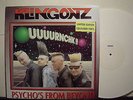 KLINGONZ PSYCHO'S FROM BEYOND PSYCHOBILLY WHITE VINYL LP