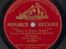 383g.  Jean Delmas - Die Walkure-Adieux de Wotan - Victor Monarch 5080
