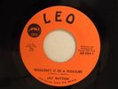 Jay Rhythm 45 WOULDN'T IT BE A PLEASURE / SOUL EMOTIONS   Leo M- soul