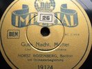 1249/ HORST ROSENBERG-Gute Nacht Mutter-Titel Schindler´s Liste-Schellack