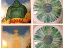 BLINK 182 - Buddha Blue Green Splatter Vinyl LP Record New