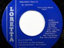 BILLY HINTON-HOLIDAY ON LORETTA SWEET MODERN SOUL 45-NM, HEAR