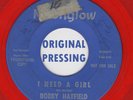 TEEN ORIGINAL: BOBBY HATFIELD-I Need A Girl/Hot Tamales MOONGLOW - RED WAX PROMO