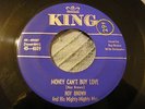 ROY BROWN Money Can't Buy Love / Grandpa Stole My Baby Jump Blues Rock 45 VG++