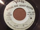 NICK ASHFORD: I Don't Need No Doctor / Young Emotions 45 DJ rare Soul