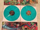 MASTODON ONCE MORE ROUND THE SUN SIGNED 2xLP On Blue/Green Vinyl New Unplayed