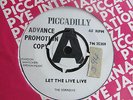 The Sorrows-Let the Live Live/Don't Sing No Sad Songs For Me RARE FREAKBEAT DEMO