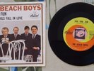 The Beach Boys 45 w PS Fun Fun Fun / Why Do Fools Fall 1964 Brian Wilson VG++