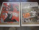 U2.VERTIGO CHICAGO.SLANE CASTLE 2 LITHOGRAPH POSTERS MINT CONDITION