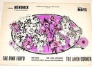 THE JIMI HENDRIX EXPERIENCE / THE PINK FLOYD - UK tour programme + ticket stub