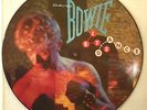 DAVID BOWIE - RARE 1983 LET'S DANCE PICTURE DISC LP & Let's Talk Picture Disc