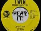 UNKNOWN PSYCH 45 - JON AGEE 'August 1968' / 'Kelsey' - PROTEST Downer MC5 Garage