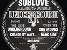 Sublove Underground E.P. Earth Recordings 1992 D.J Jody Old School Dance Classic