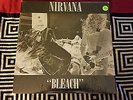nirvana bleach original sub pop rare green marbled vinyl ex/ex
