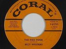 R&B Popcorn 45 - Billy Williams - The Pied Piper - Coral - mp3
