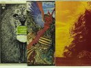 Santana Vinyl Record Lot: Live  + Abraxas +The New Album + S/T Evil Ways & Jingo