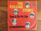 Single: ROLLING STONES Time is on my side/Congratulations Decca DL 25157